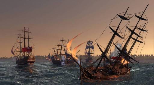 Empire: Total War - Тактика морского боя в Empire Total War. Часть вторая. 