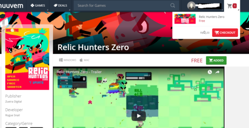 Цифровая дистрибуция - Халява - получаем Relic Hunters Zero