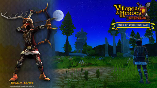 Цифровая дистрибуция - Villagers & Heroes: Hero of Stormhold Pack (DLC)